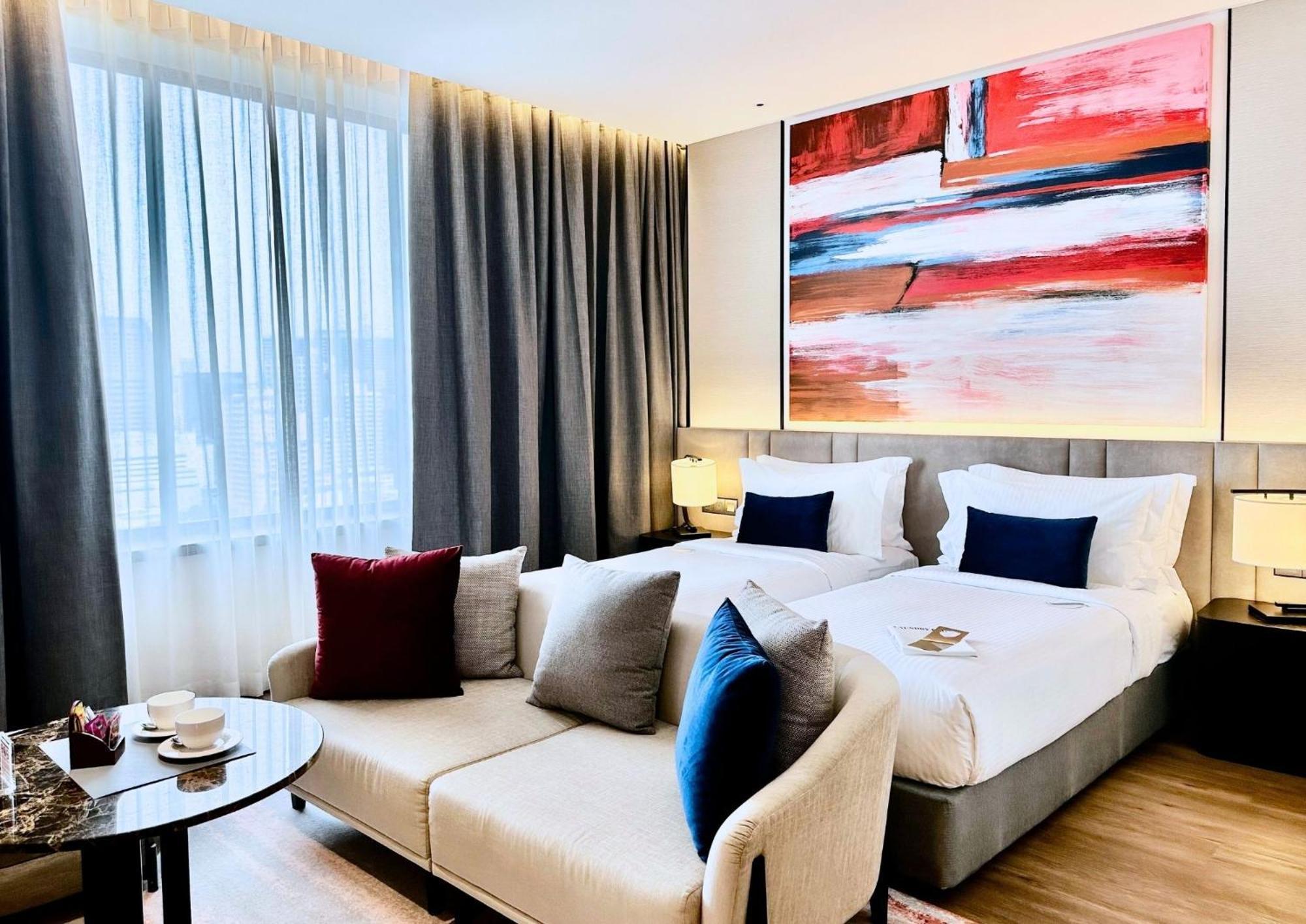 Hotel Ascott Embassy Sathorn Bangkok Exteriér fotografie Deluxe Room