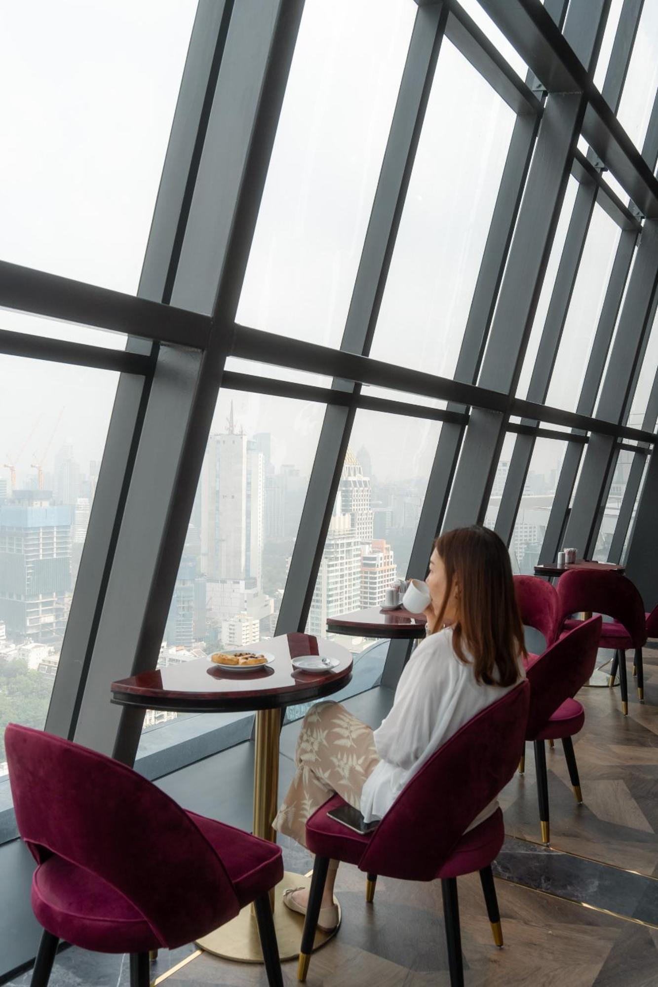 Hotel Ascott Embassy Sathorn Bangkok Exteriér fotografie Sky Bar
