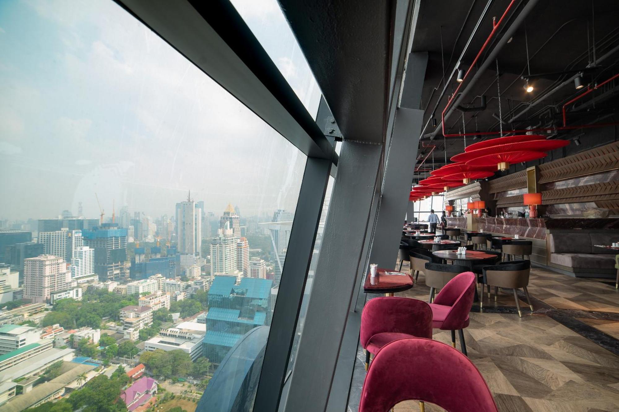 Hotel Ascott Embassy Sathorn Bangkok Exteriér fotografie View from the bar